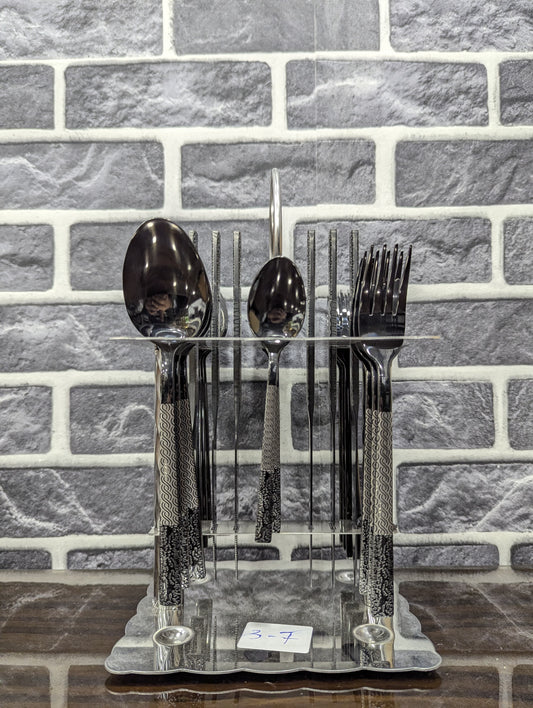 24 Pcs New Cutlery Set Arrived