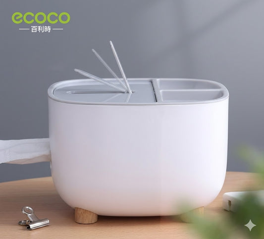 Desktop Tissue Box Grey