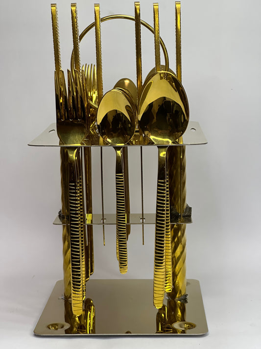 24 Pcs New Cutlery Set Arrived