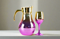 Water Set 7Pc Royal Gold