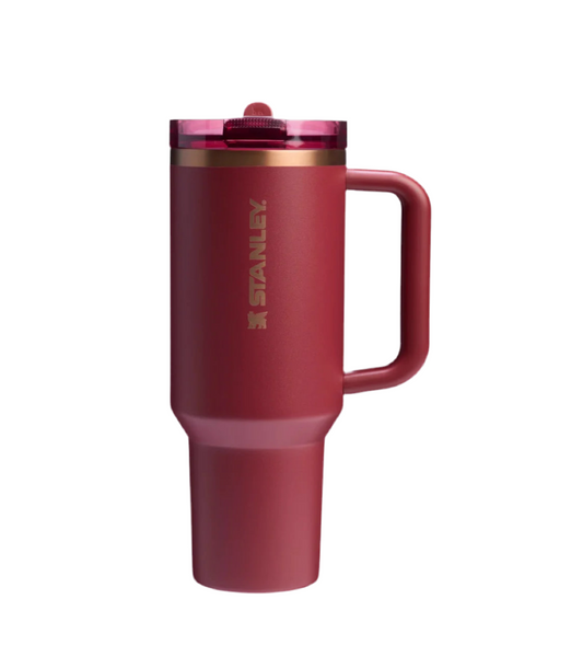 The Quencher Pro Tour Flip Straw Tumbler | 40 Oz Gilded Pomegranate