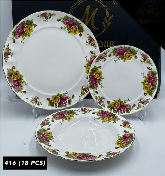 Royal Albart 18 Pcs Dinner Set