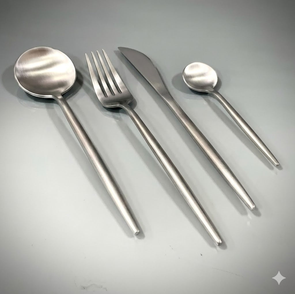 Silver Spoon Set 4Pcs