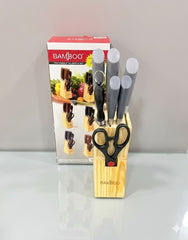 Bamboo Gray Knife Set