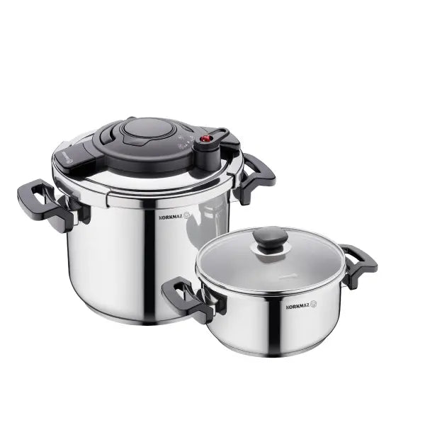 Korkmaz Alessa 4 Piece Pressure Cooker Set A178