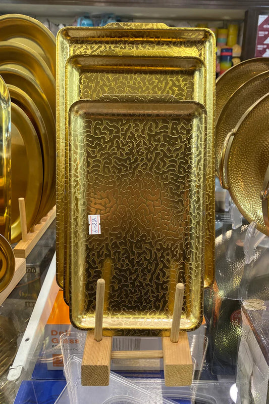 Rectangle Tray With Texture