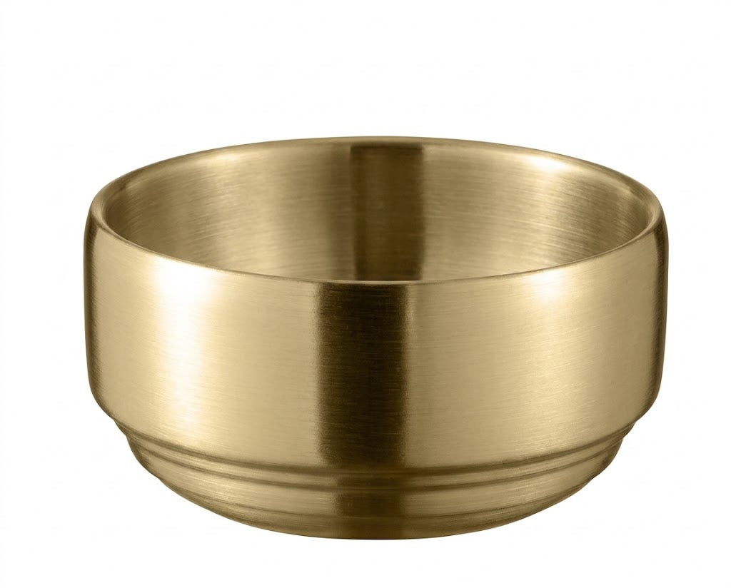 New Style Heavy Guage Soup Bowl Golden
