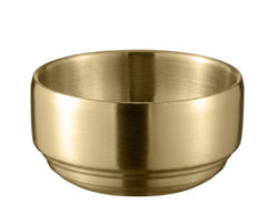 New Style Heavy Guage Soup Bowl Golden