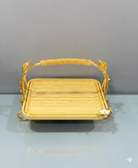 Square Gold Tray