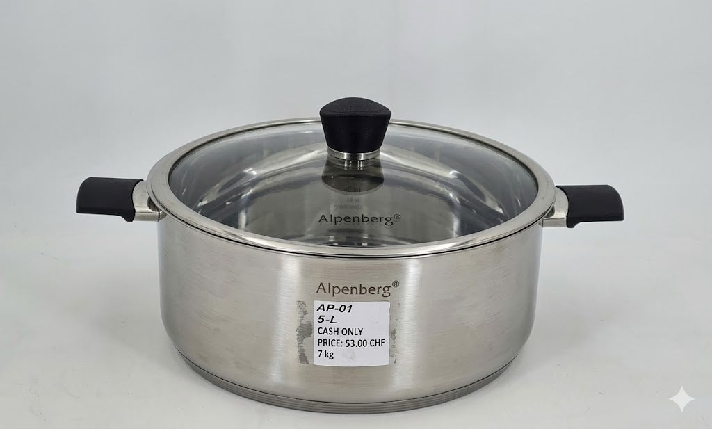 SS Pot With G Lid