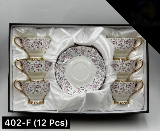 Royal Albart 12 Pcs Cup & Saucers Set
