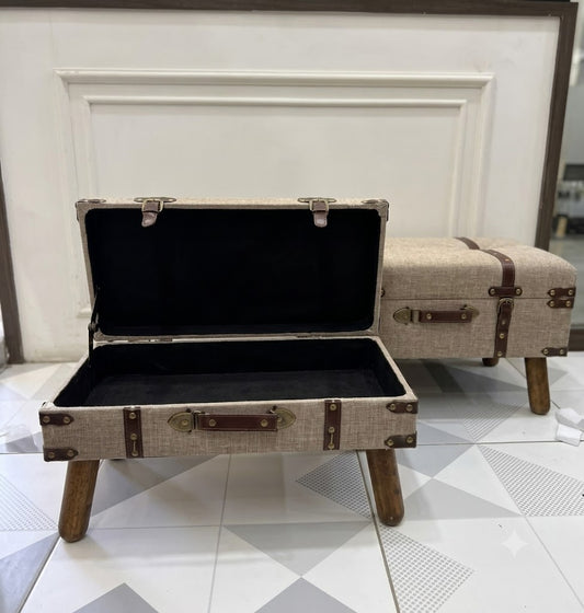 Storage Box+Stool 3Pcs