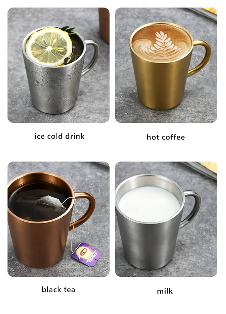 Golden Tea Mug 300 Ml