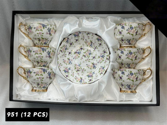 Royal Albart 12 Pcs Cup & Saucers Set