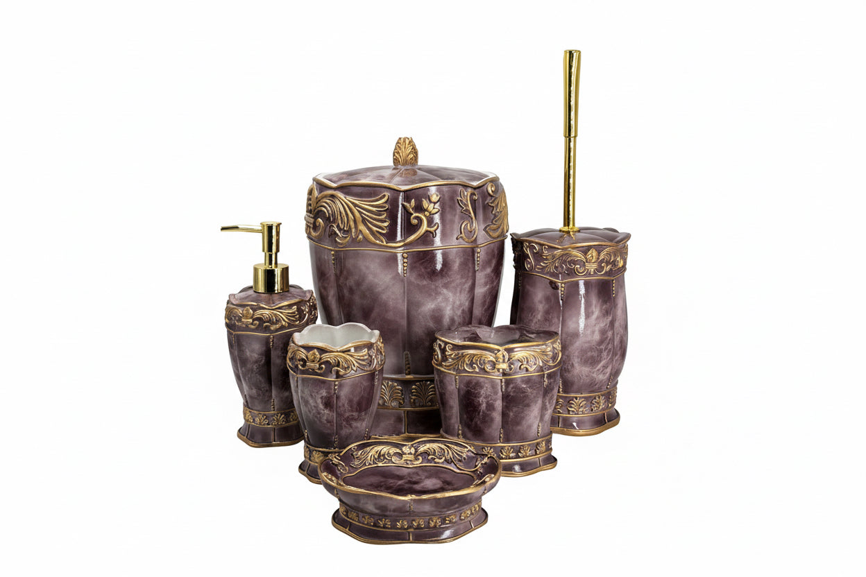 Luxury 6pcs Bathroom Set