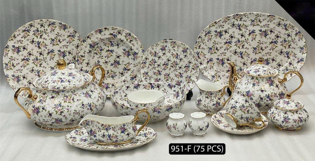 Royal Albart 75 Pcs Dinner Set