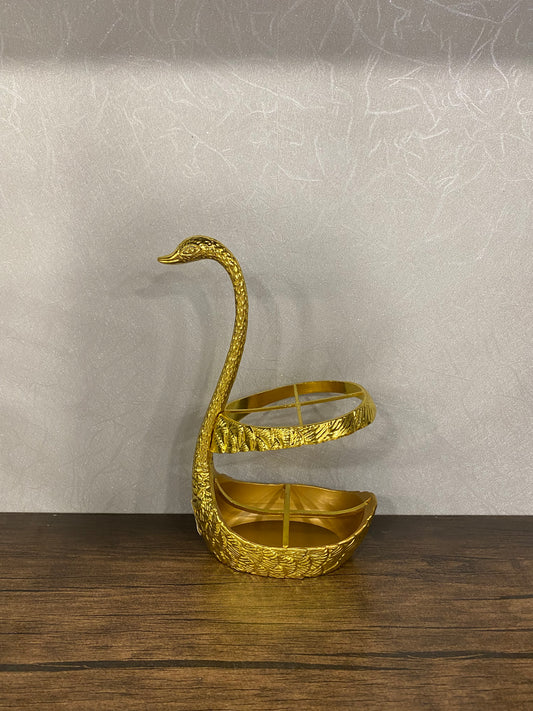Luxury Golden/Silver Duck Spoon Holder