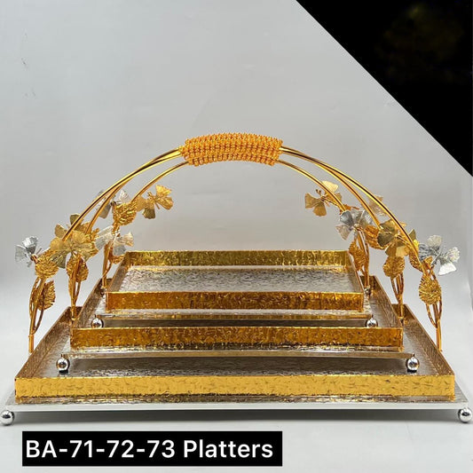 Golden Rectangle Platter Set