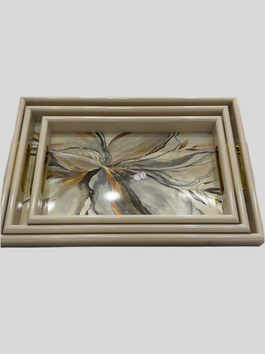 Fancy Trays Set Pack of 3
