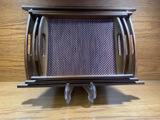 New Bamboo Trays Set