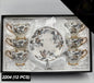 Royal Albart 12 Pcs Cup & Saucers Set