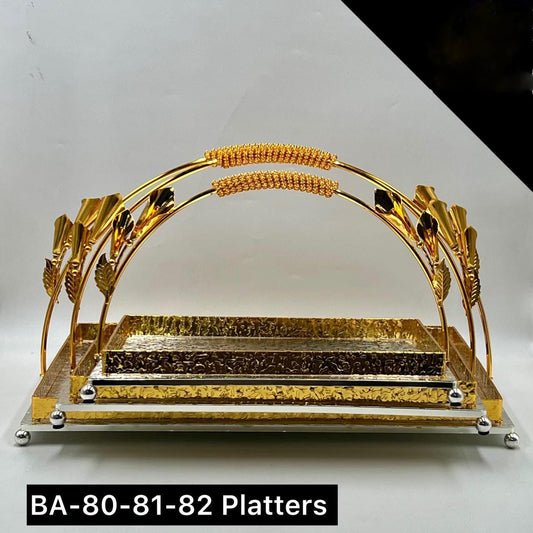 Golden Rectangle Platter Set