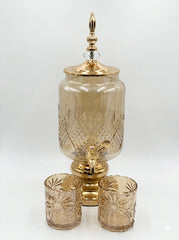 7 PCS Dispenser With Glass (3 Ltr)