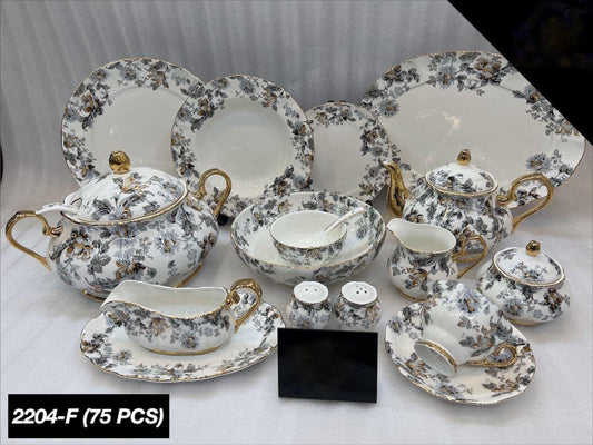 Royal Albart 75 Pcs Dinner Set