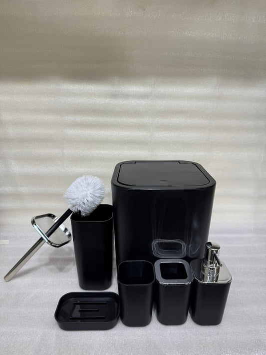 6 Pcs Bathroom Set