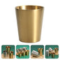 Golden Double Wall Plain Glass