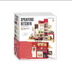 96-piece Spraying Kitchen Playset
