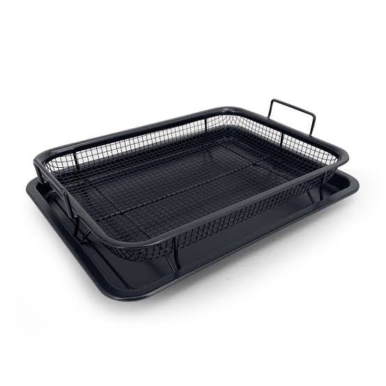 2 Piece Set Non-Stick Crisping Tray