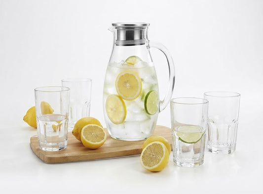 Danny Home (5Pcs) Water Set Borosilicate
