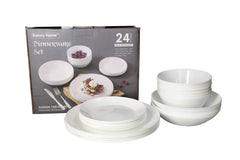 Danny Home Opal Glass Dinnerware Set (24pcs)