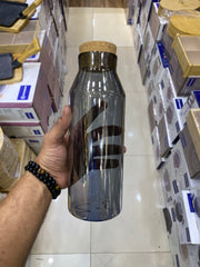 Glass Plain Cork Bottle 1000ml