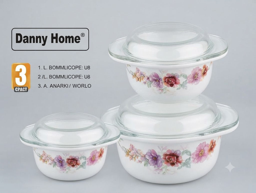 Danny Home 3P Casserole Set