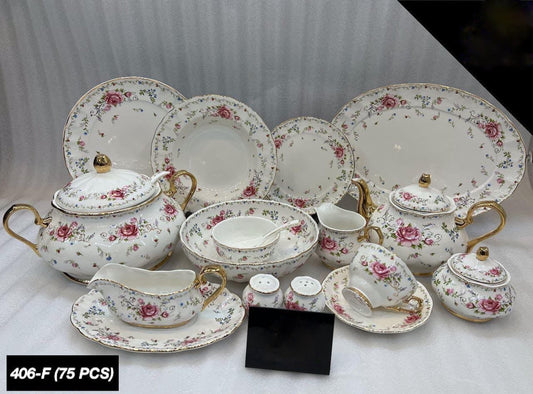 Royal Albart 75 Pcs Dinner Set