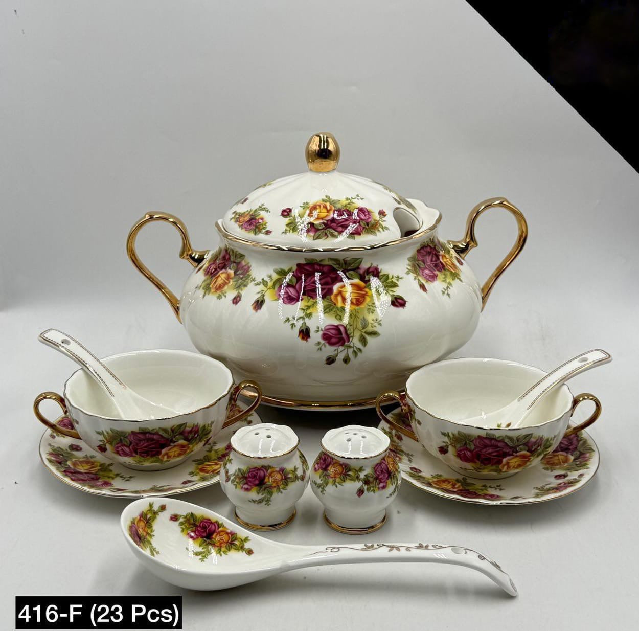 Royal Albart 23 Pcs Soup Set
