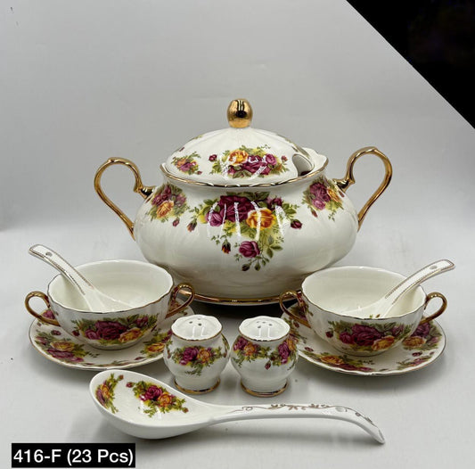 Royal Albart 23 Pcs Soup Set