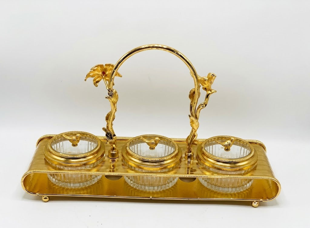 3-Partition Dry Fruit Set