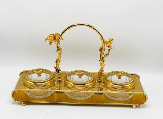 3-Partition Dry Fruit Set