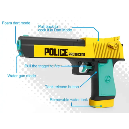2in1 Soldier Soft Bullet Gun