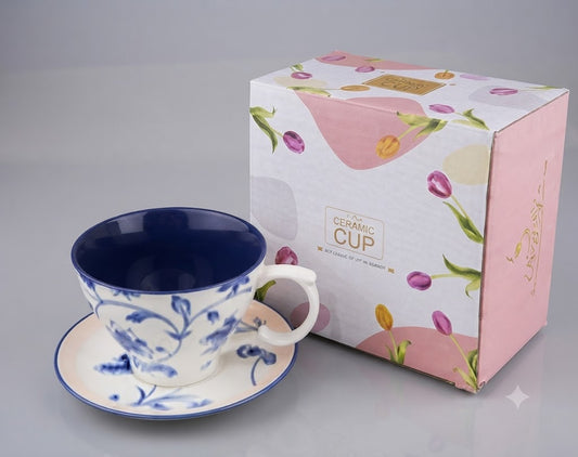 Brilliant Teacup and Saucer Set (2pcs)