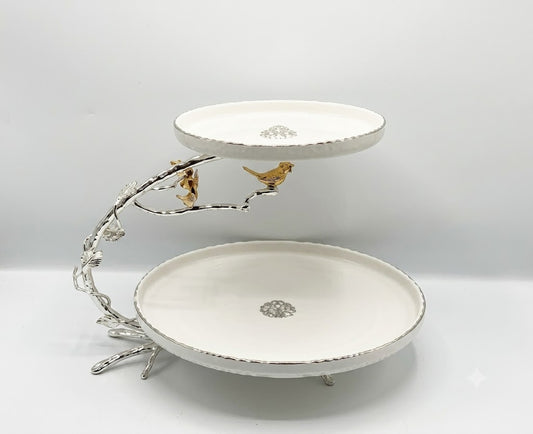 2 Step Pastry Stand