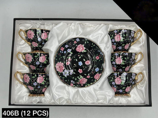 Royal Albart 12 Pcs Cup & Saucers Set