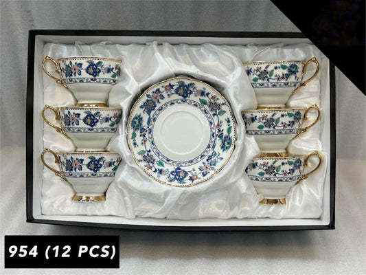 Royal Albart 12 Pcs Cup & Saucers Set
