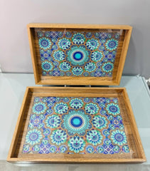 2Pcs Tray Set