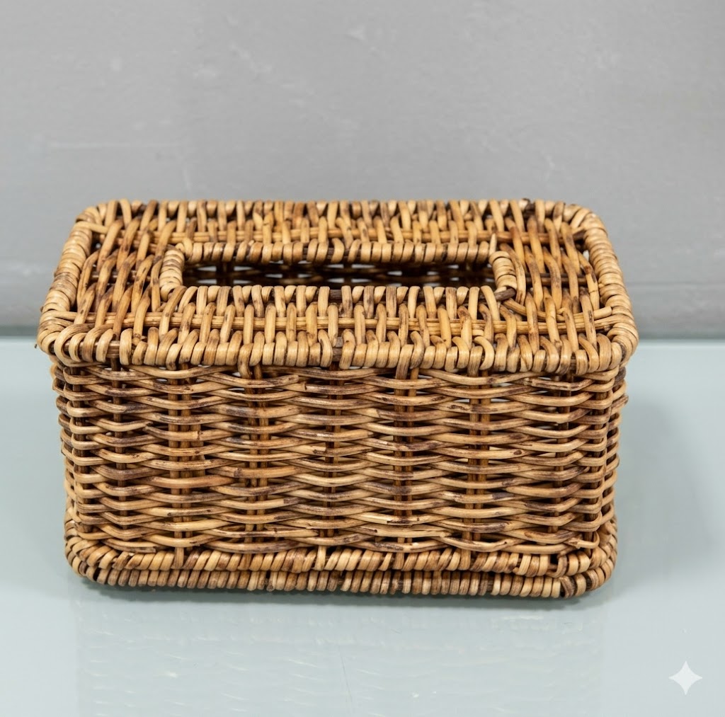 Floral Tissue Box