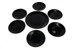 Danny Home Opal Glass Dessert Plate Set (7pcs)