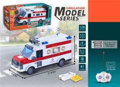 1: 30 4-Function Light Music Remote Control Ambulance